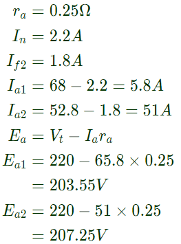 Previous Year Questions- DC Machines - 2 | Electrical Machines - Electrical Engineering (EE)