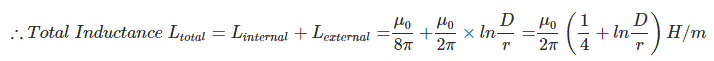 Inductance & Resistance of Transmission Lines | GATE Notes & Videos for Electrical Engineering - Electrical Engineering (EE)