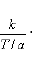 Scaling of the independent variable (periodic signals)