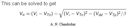 Pseudo NMOS Inverter (Part - 1) - Electrical Engineering (EE)