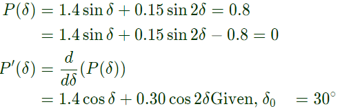 Previous Year Questions- Load Flow Studies - 1 | Power Systems - Electrical Engineering (EE)