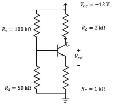 Previous Year Questions- BJT, FET and their Biasing Circuits - 1 | Analog and Digital Electronics - Electrical Engineering (EE)