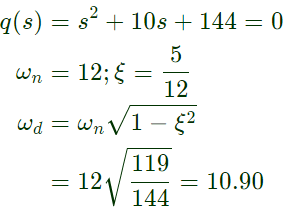 Previous Year Questions- Time Response Analysis - 1 | Control Systems - Electrical Engineering (EE)