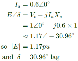 Previous Year Questions- Synchronous Machines - 2 | Electrical Machines - Electrical Engineering (EE)