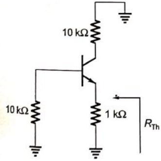 Previous Year Questions- BJT, FET and their Biasing Circuits - 1 | Analog and Digital Electronics - Electrical Engineering (EE)