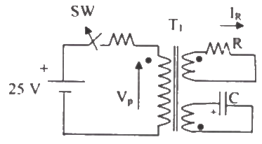 Previous Year Questions- Transients and Steady State Response - 2 | Network Theory (Electric Circuits) - Electrical Engineering (EE)