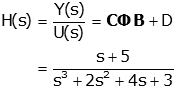 State Space to Transfer Function | Control Systems - Electrical Engineering (EE)