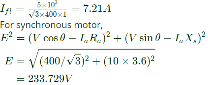 Previous Year Questions- Synchronous Machines - 2 | Electrical Machines - Electrical Engineering (EE)