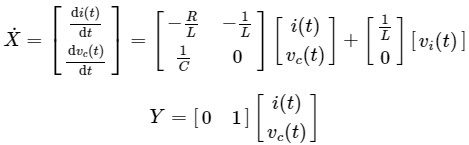 State Space Model from Differential Equation