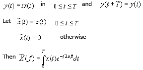 Multiplication by t (time-domain) for a periodic signal