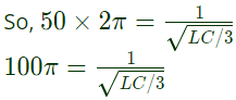 Previous Year Questions- Resonance and Locus Diagrams | Network Theory (Electric Circuits) - Electrical Engineering (EE)