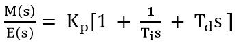 Proportional Plus Integral Plus Derivative Controller