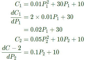 Previous Year Questions- Economic Power Generation and Load Dispatch | Power Systems - Electrical Engineering (EE)