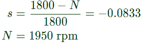 Previous Year Questions- Three Phase Induction Machines - 1 | Electrical Machines - Electrical Engineering (EE)