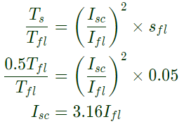 Previous Year Questions- Three Phase Induction Machines - 3 | Electrical Machines - Electrical Engineering (EE)