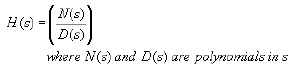 Analysis of LTI Systems with Rational System Functions | Signals and Systems - Electrical Engineering (EE)