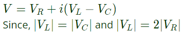 Previous Year Questions- Resonance and Locus Diagrams | Network Theory (Electric Circuits) - Electrical Engineering (EE)