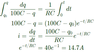Previous Year Questions- Transients and Steady State Response - 2 | Network Theory (Electric Circuits) - Electrical Engineering (EE)
