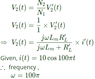 Previous Year Questions- Transformers - 2 | Electrical Machines - Electrical Engineering (EE)