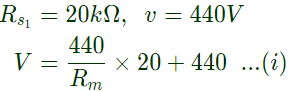Previous Year Questions- Galvanometers, Voltmeters and Ammeters