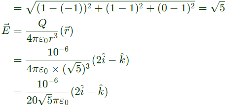 Previous Year Questions- Electrostatic Fields - 2 | Electromagnetic Fields Theory (EMFT) - Electrical Engineering (EE)