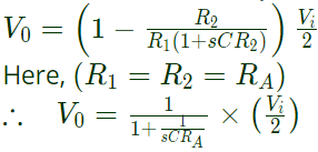 Previous Year Questions- Operational Amplifiers - 3 | Analog and Digital Electronics - Electrical Engineering (EE)