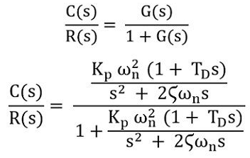 Effects of Proportional Derivative Controller