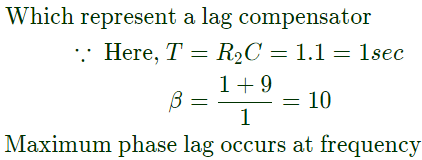 Previous Year Questions- Design of Control Systems | Control Systems - Electrical Engineering (EE)