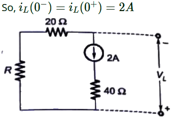 Previous Year Questions- Transients and Steady State Response - 2 | Network Theory (Electric Circuits) - Electrical Engineering (EE)