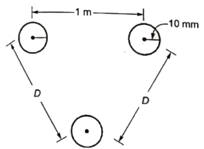 Previous Year Questions- Performance of Transmission Lines, Line Parameters and Corona - 1 | Power Systems - Electrical Engineering (EE)