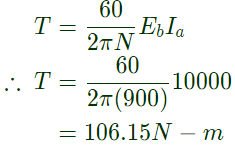 Previous Year Questions- DC Machines - 1 | Electrical Machines - Electrical Engineering (EE)