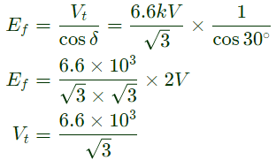 Previous Year Questions- Synchronous Machines - 1 | Electrical Machines - Electrical Engineering (EE)
