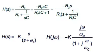 High Pass Filter (HPF)
