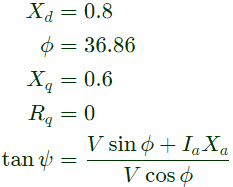 Previous Year Questions- Synchronous Machines - 1 | Electrical Machines - Electrical Engineering (EE)