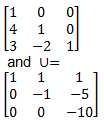 LU Decomposition | Engineering Mathematics for Computer Science Engineering - Computer Science Engineering (CSE)
