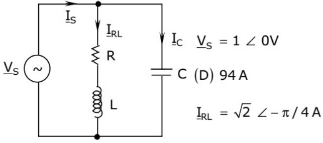 Previous Year Questions- Steady state AC Analysis | Network Theory (Electric Circuits) - Electrical Engineering (EE)