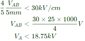 Previous Year Questions- Electrostatic Fields - 2 | Electromagnetic Fields Theory (EMFT) - Electrical Engineering (EE)