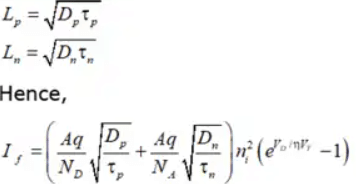 Biasing of a Diode