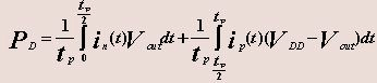 Power Dissipation in CMOS Circuits
