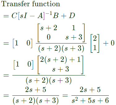 Previous Year Questions- State Variable Analysis - 2 | Control Systems - Electrical Engineering (EE)