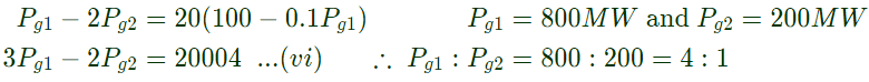 Previous Year Questions- Economic Power Generation and Load Dispatch | Power Systems - Electrical Engineering (EE)