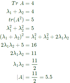 Previous Year Questions- Linear Algebra - 1 | Engineering Mathematics for Electrical Engineering - Electrical Engineering (EE)