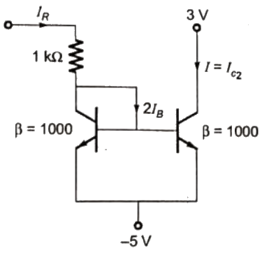 Previous Year Questions- BJT, FET and their Biasing Circuits - 2 | Analog and Digital Electronics - Electrical Engineering (EE)