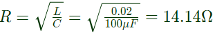 Previous Year Questions- Resonance and Locus Diagrams | Network Theory (Electric Circuits) - Electrical Engineering (EE)