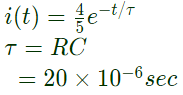 Previous Year Questions- Transients and Steady State Response - 1 | Network Theory (Electric Circuits) - Electrical Engineering (EE)