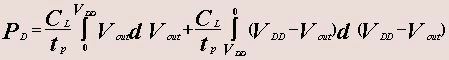 Power Dissipation in CMOS Circuits