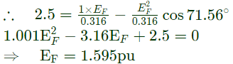 Previous Year Questions- Synchronous Machines - 1 | Electrical Machines - Electrical Engineering (EE)