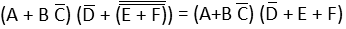 De-Morgan`s Theorem - GATE