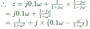 Previous Year Questions- Resonance and Locus Diagrams | Network Theory (Electric Circuits) - Electrical Engineering (EE)