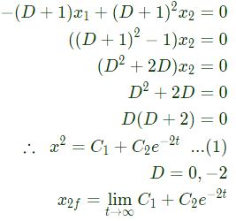 Previous Year Questions- Differential Equations | Engineering Mathematics for Electrical Engineering - Electrical Engineering (EE)